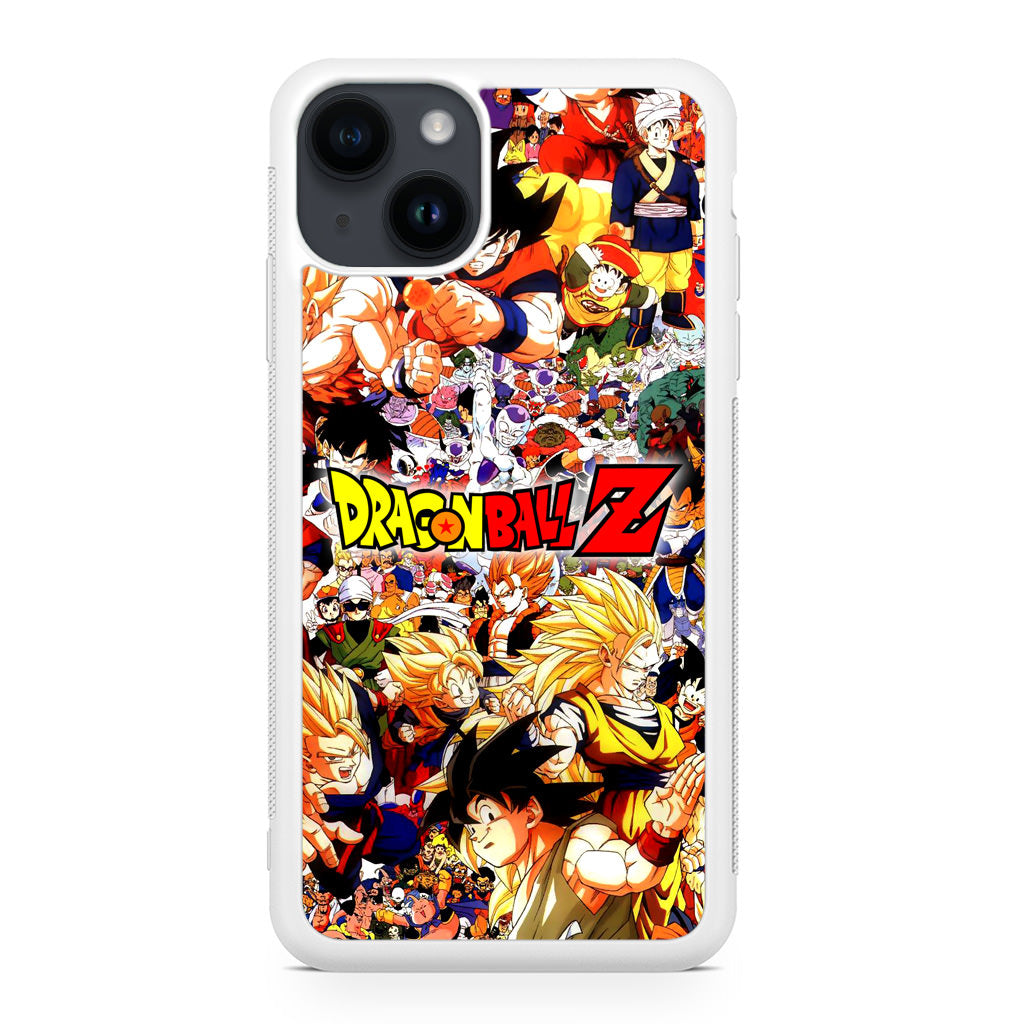 Dragon Ball Z All Characters iPhone 14 / 14 Plus Case