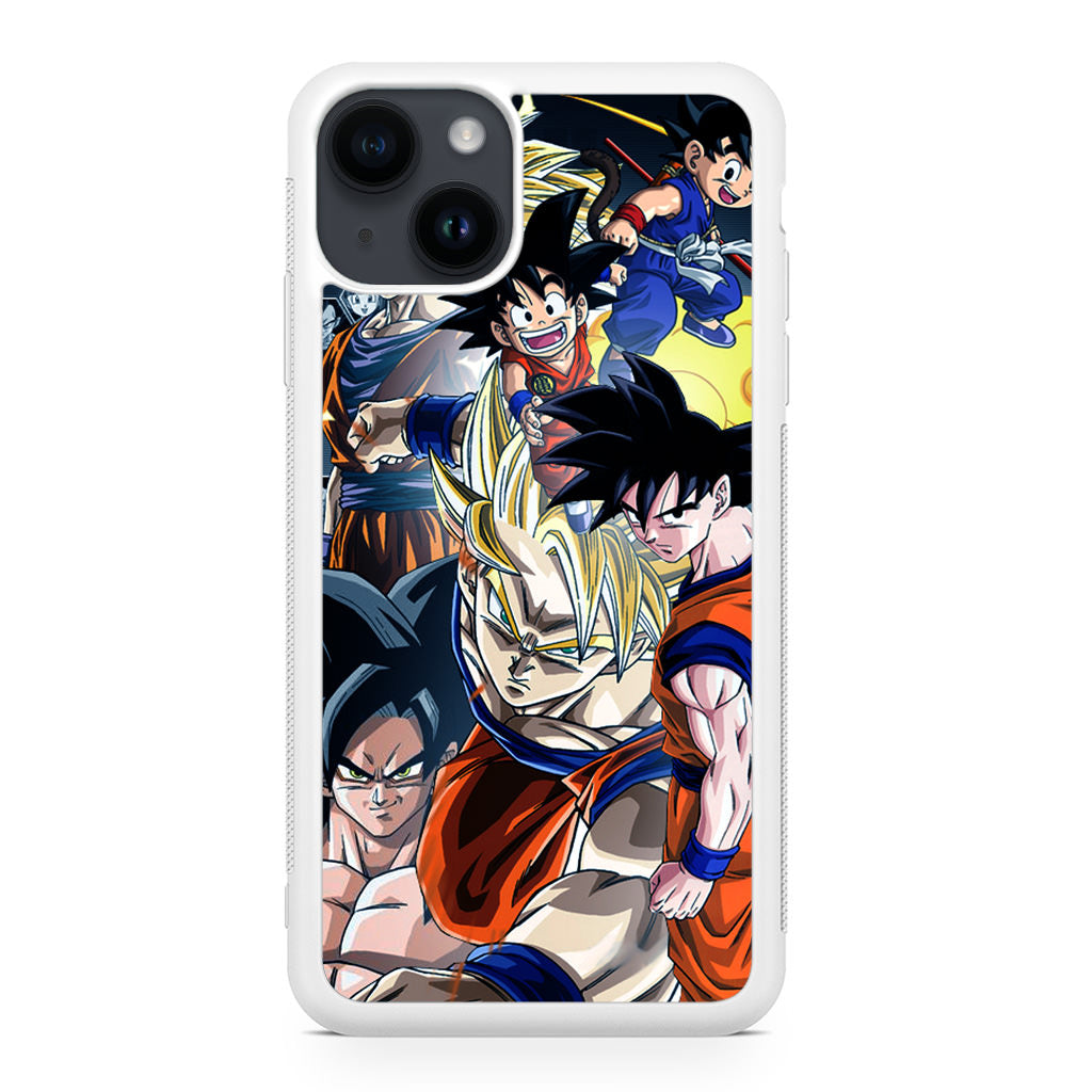 Dragon Ball Z Son Goku iPhone 14 / 14 Plus Case