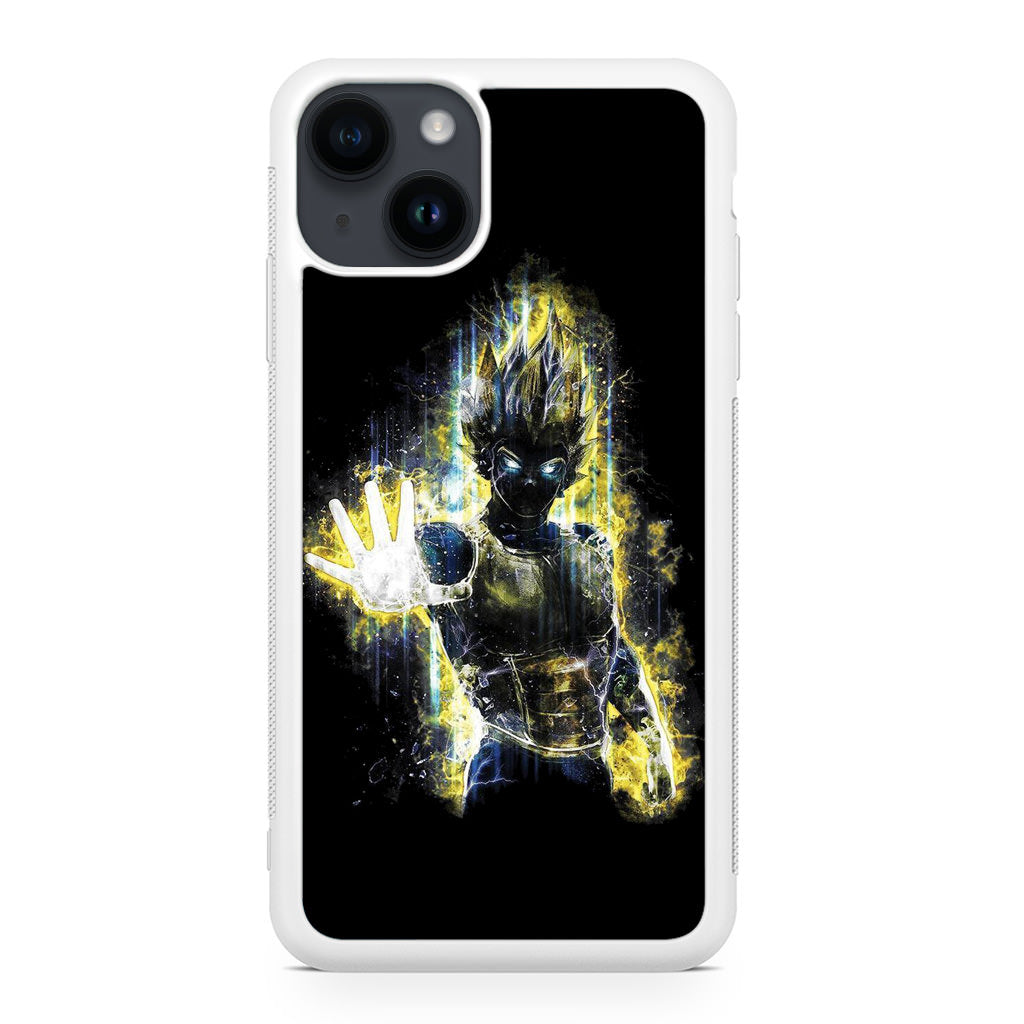 Dragon Ball Z Vegeta Bad Saiyan Prince iPhone 14 / 14 Plus Case