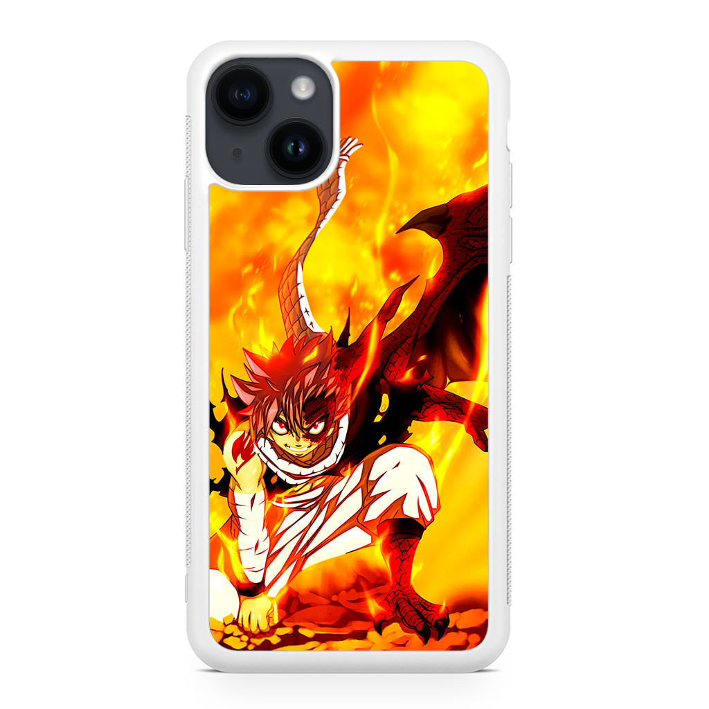 Fairy Tail Natsu Dragneel End iPhone 14 / 14 Plus Case