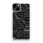 Fix You Lyrics iPhone 15 / 15 Plus Case