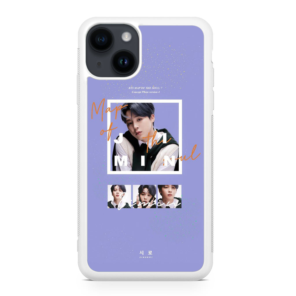 Jimin Map Of The Soul BTS iPhone 14 / 14 Plus Case