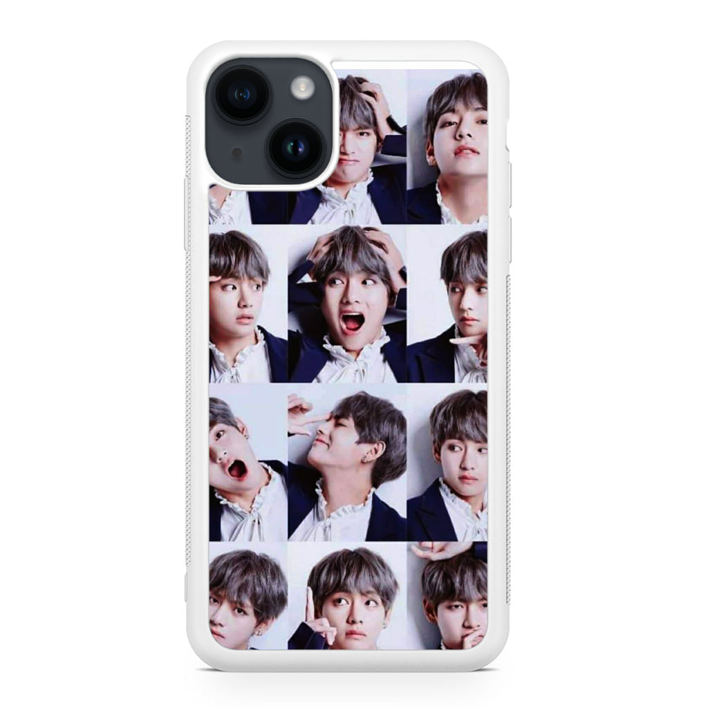 Kim Tae-hyung Collage iPhone 14 / 14 Plus Case