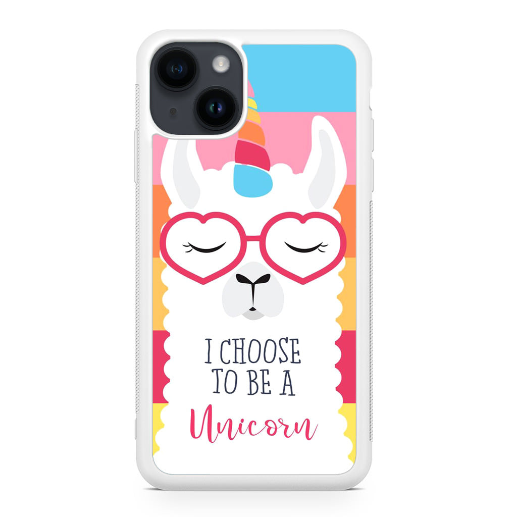 Llama Unicorn iPhone 14 / 14 Plus Case