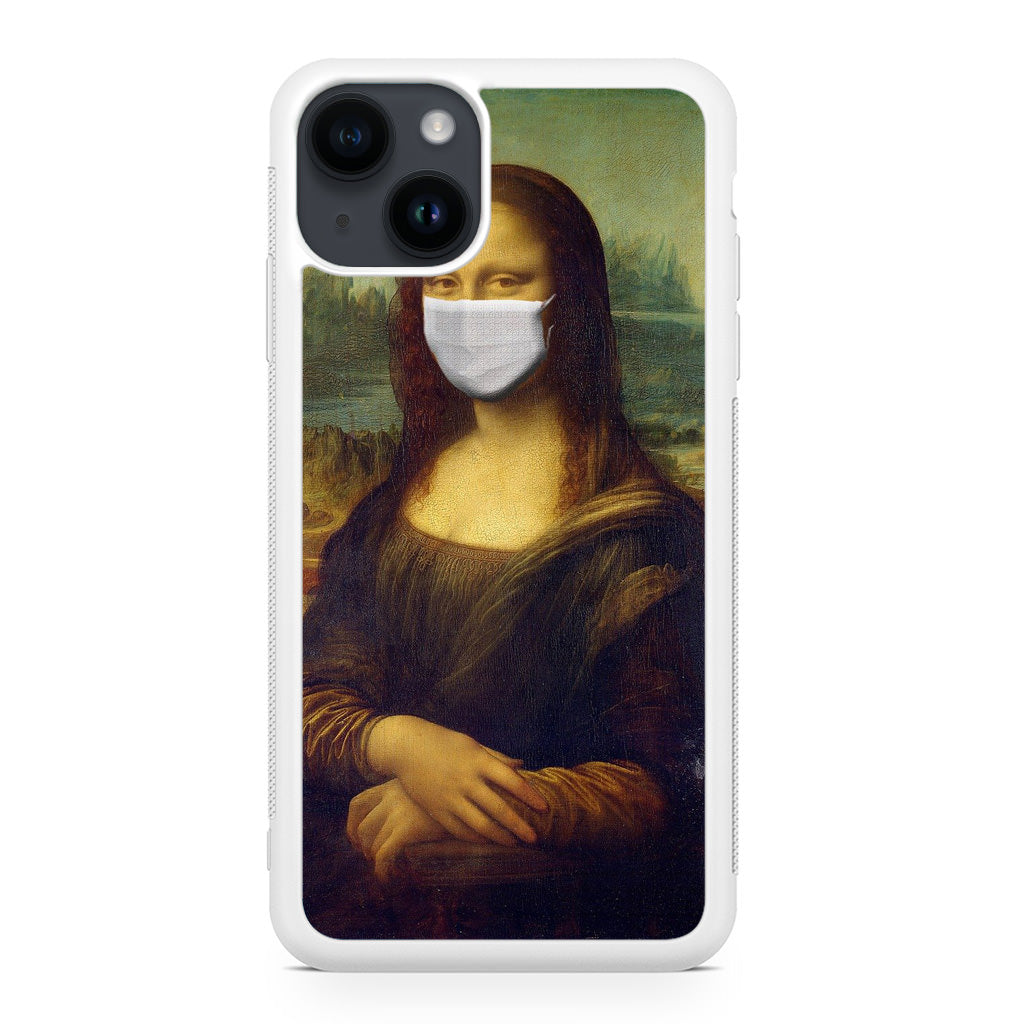 Monalisa In Pandemic iPhone 14 / 14 Plus Case