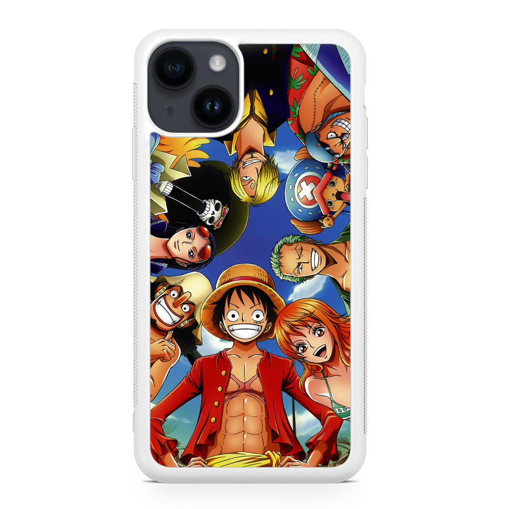 One Piece Luffy Crew iPhone 14 / 14 Plus Case