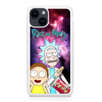 Rick And Morty Nebula Space iPhone 14 / 14 Plus Case