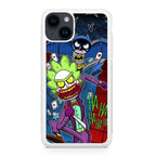 Rick And Morty Bat And Joker Clown iPhone 15 / 15 Plus Case