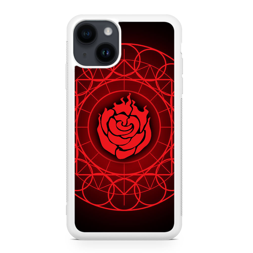 Ruby Rose Symbol RWBY iPhone 14 / 14 Plus Case