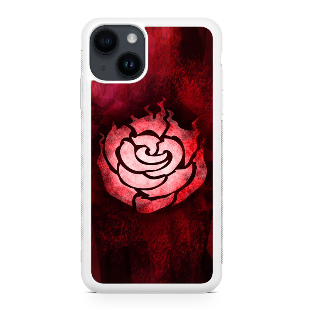 RWBY Ruby Rose Symbol iPhone 14 / 14 Plus Case