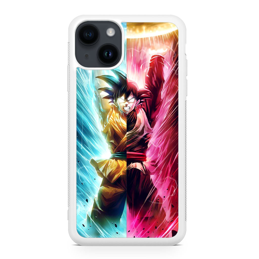 Spirit Bomb Split Goku Dragon Ball iPhone 14 / 14 Plus Case