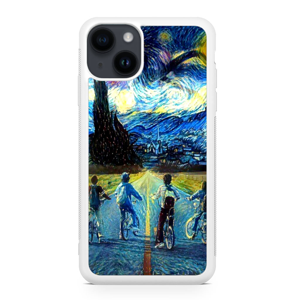 Stranger At Starry Night iPhone 14 / 14 Plus Case