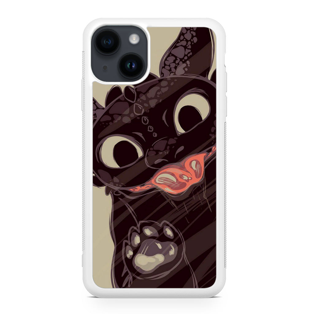 Toothless Dragon Art iPhone 14 / 14 Plus Case