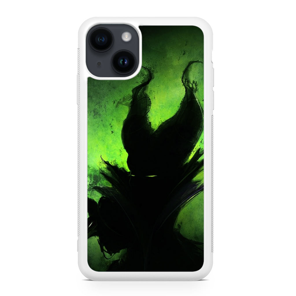 Villains Maleficent Silhouette iPhone 14 / 14 Plus Case