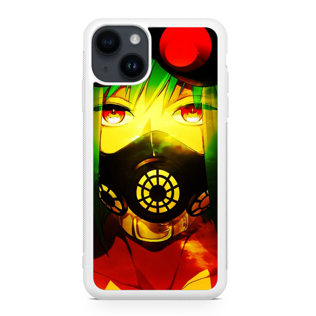 Vocaloid Gas Mask Gumi iPhone 14 / 14 Plus Case