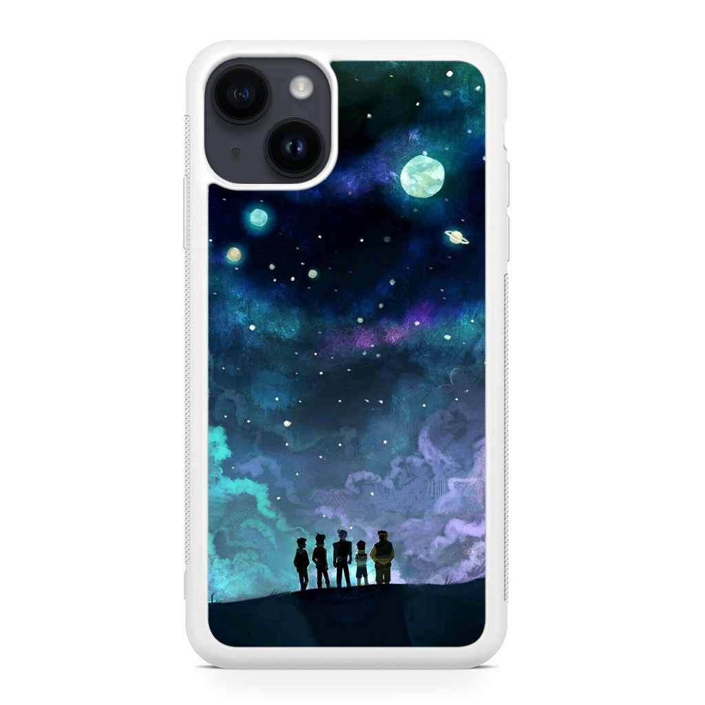 Voltron In Space Nebula iPhone 14 / 14 Plus Case