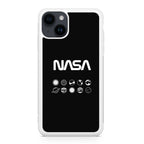 NASA Minimalist iPhone 15 / 15 Plus Case
