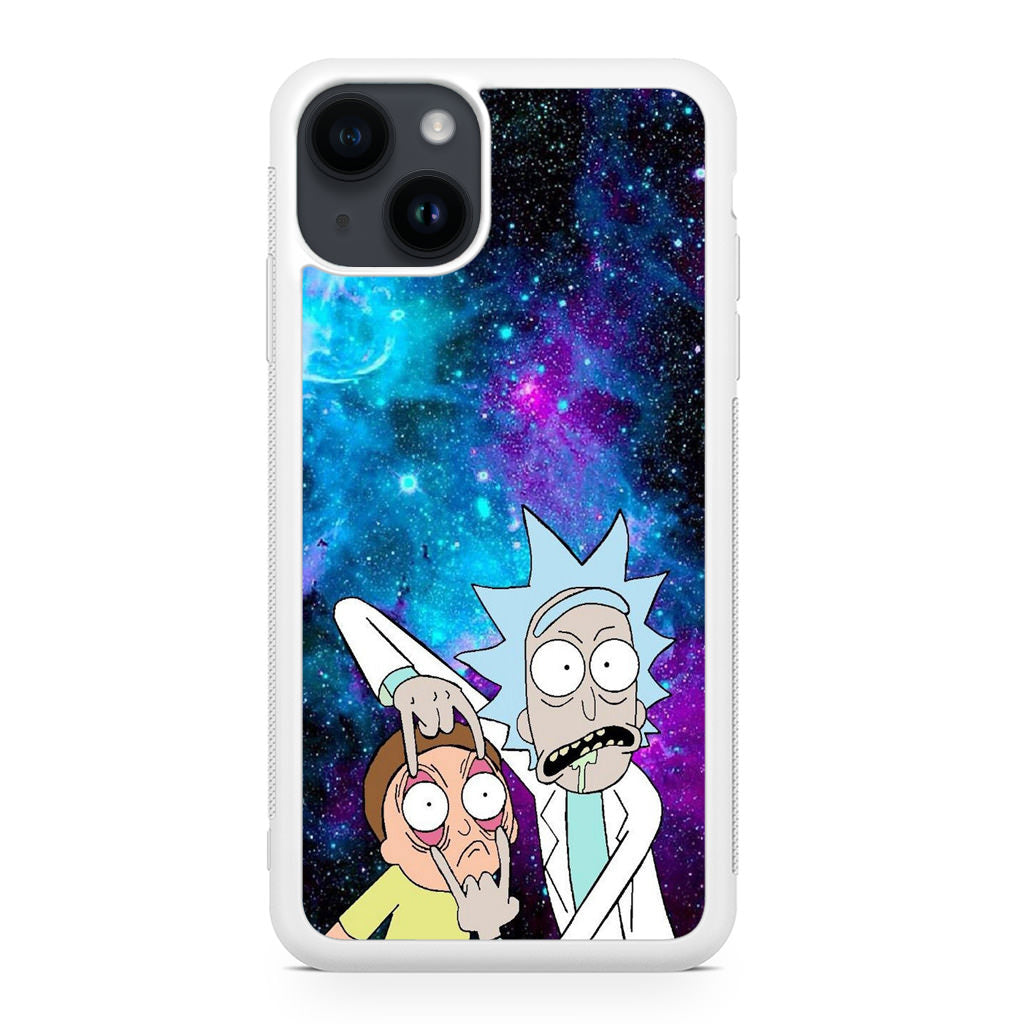 Rick And Morty Open Your Eyes iPhone 14 / 14 Plus Case