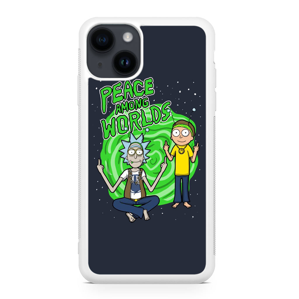 Rick And Morty Peace Among Worlds iPhone 14 / 14 Plus Case