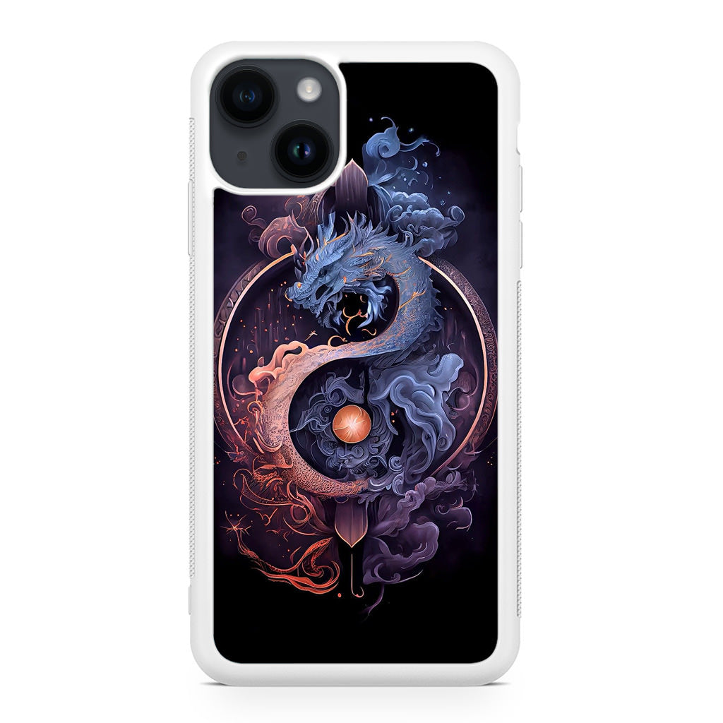 Dragon Yin Yang iPhone 14 / 14 Plus Case