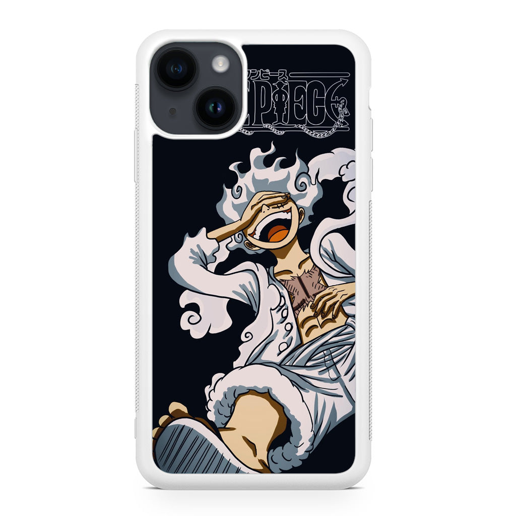 Gear 5 Iconic Laugh - Premium Anime Phone Case | iPhone 14 / 14 Plus Case