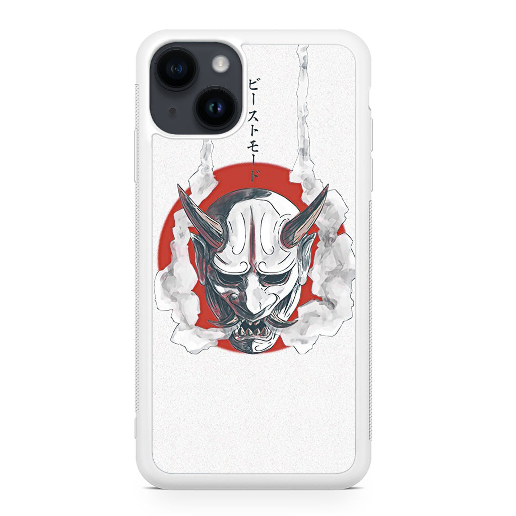 Japanese Oni Mask iPhone 14 / 14 Plus Case