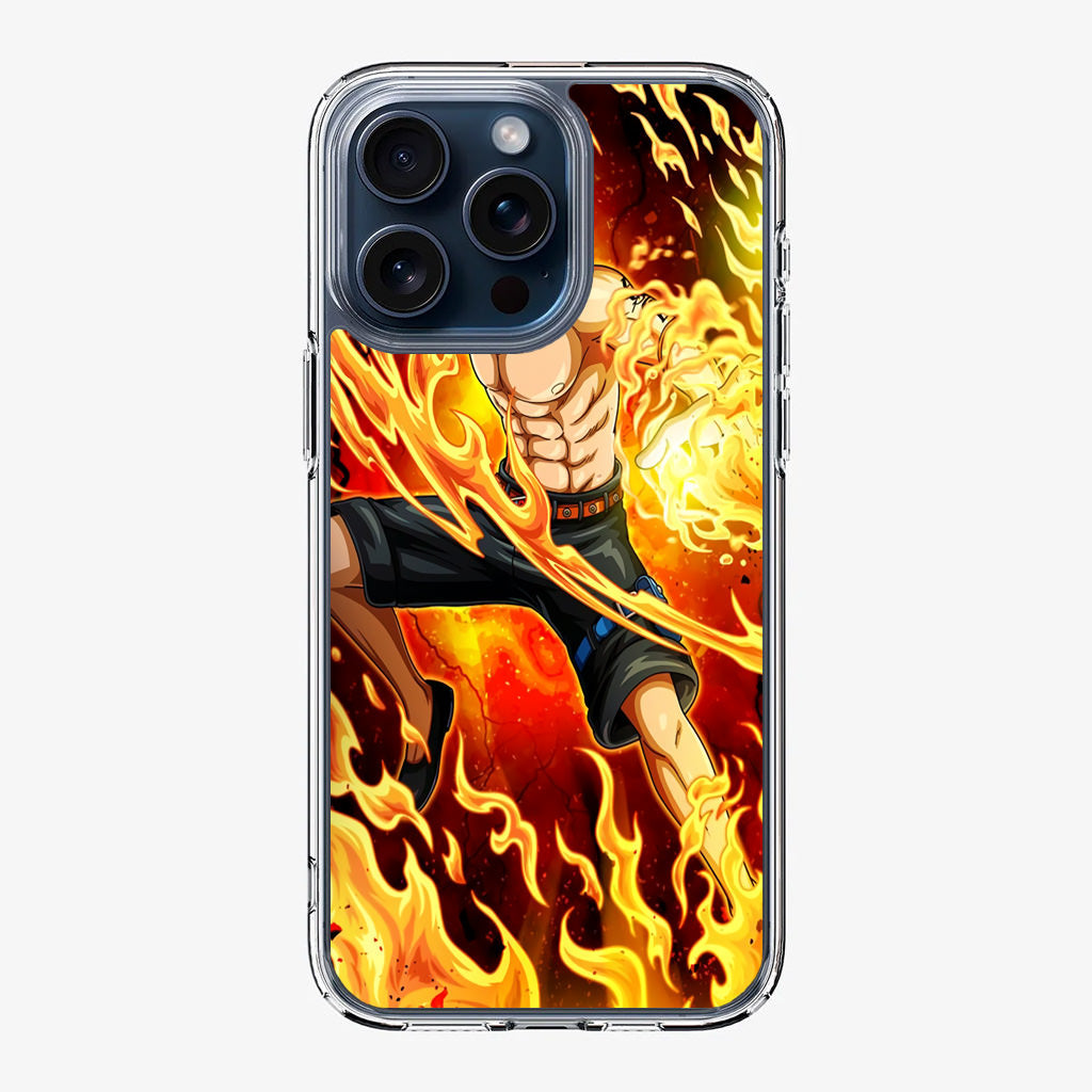 Ace Fire Fist iPhone 15 Pro / 15 Pro Max Case