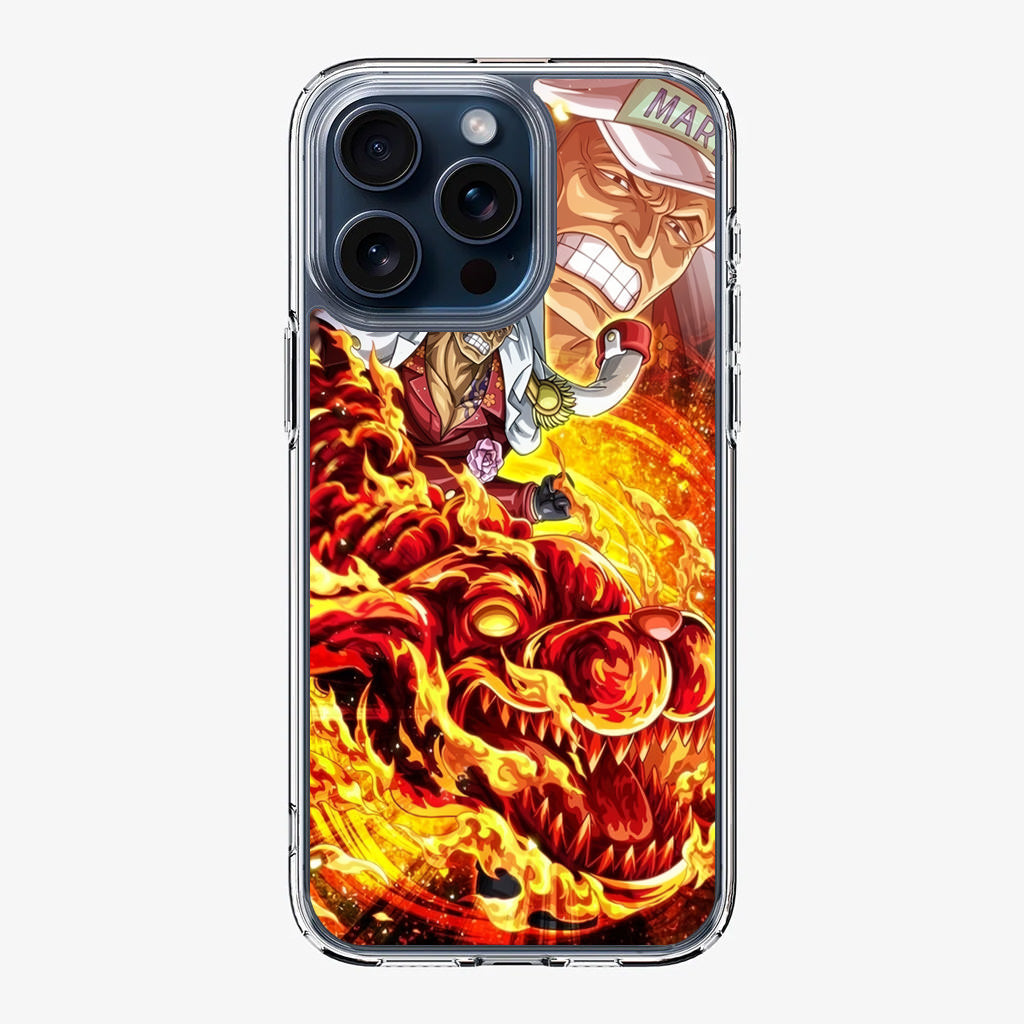 Admiral Akainu iPhone 15 Pro / 15 Pro Max Case