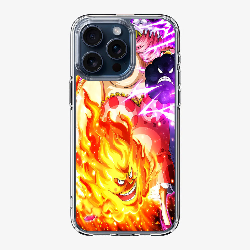 Big Mom With Prometheus And Zeus iPhone 15 Pro / 15 Pro Max Case