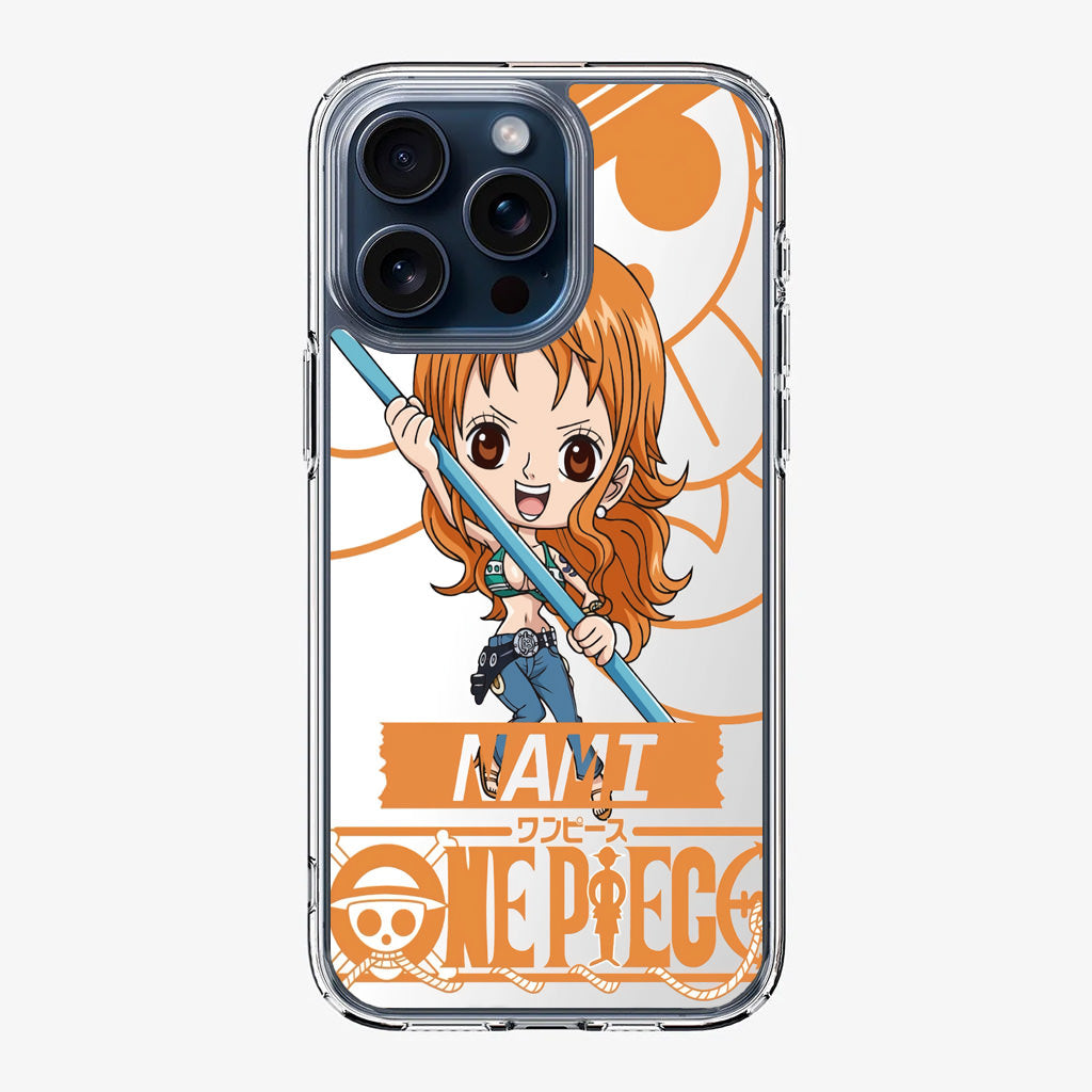 Chibi Nami iPhone 15 Pro / 15 Pro Max Case