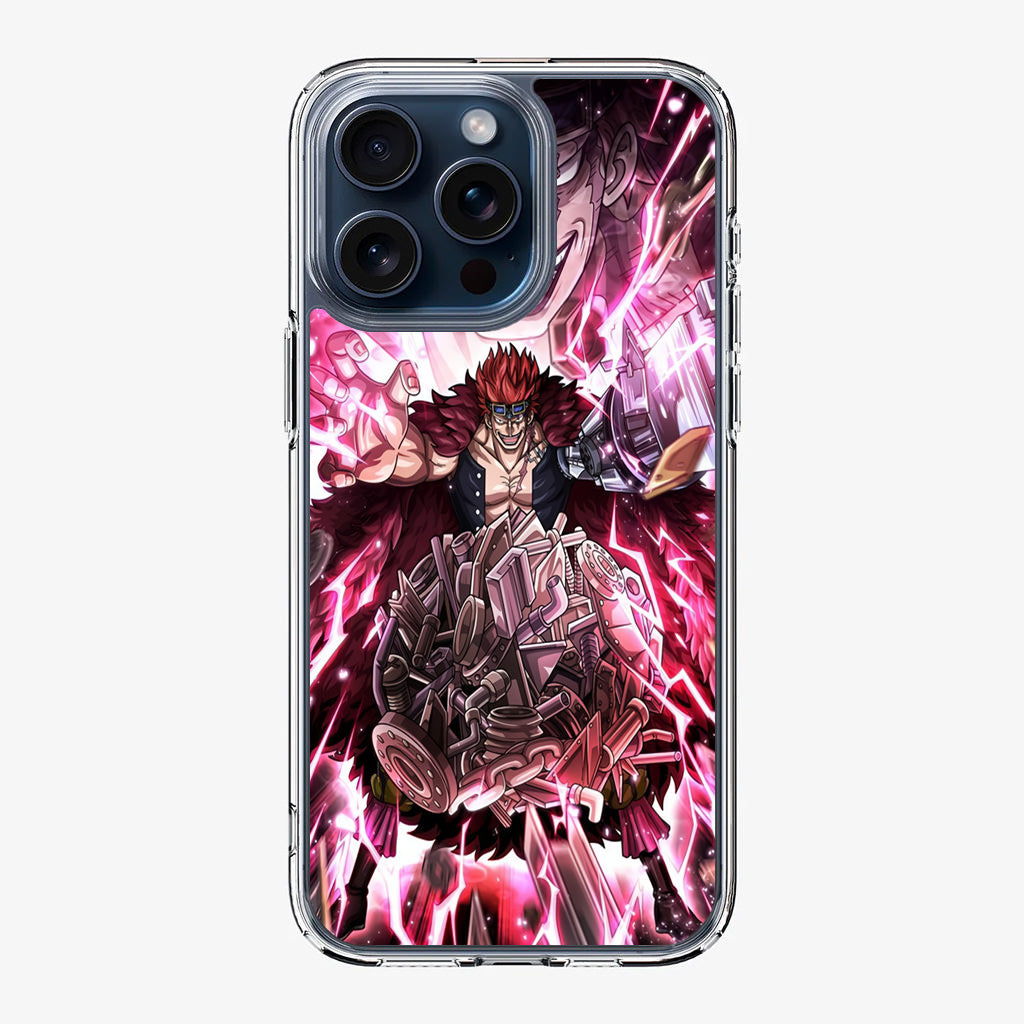 Eustass Kid Metal Power iPhone 15 Pro / 15 Pro Max Case