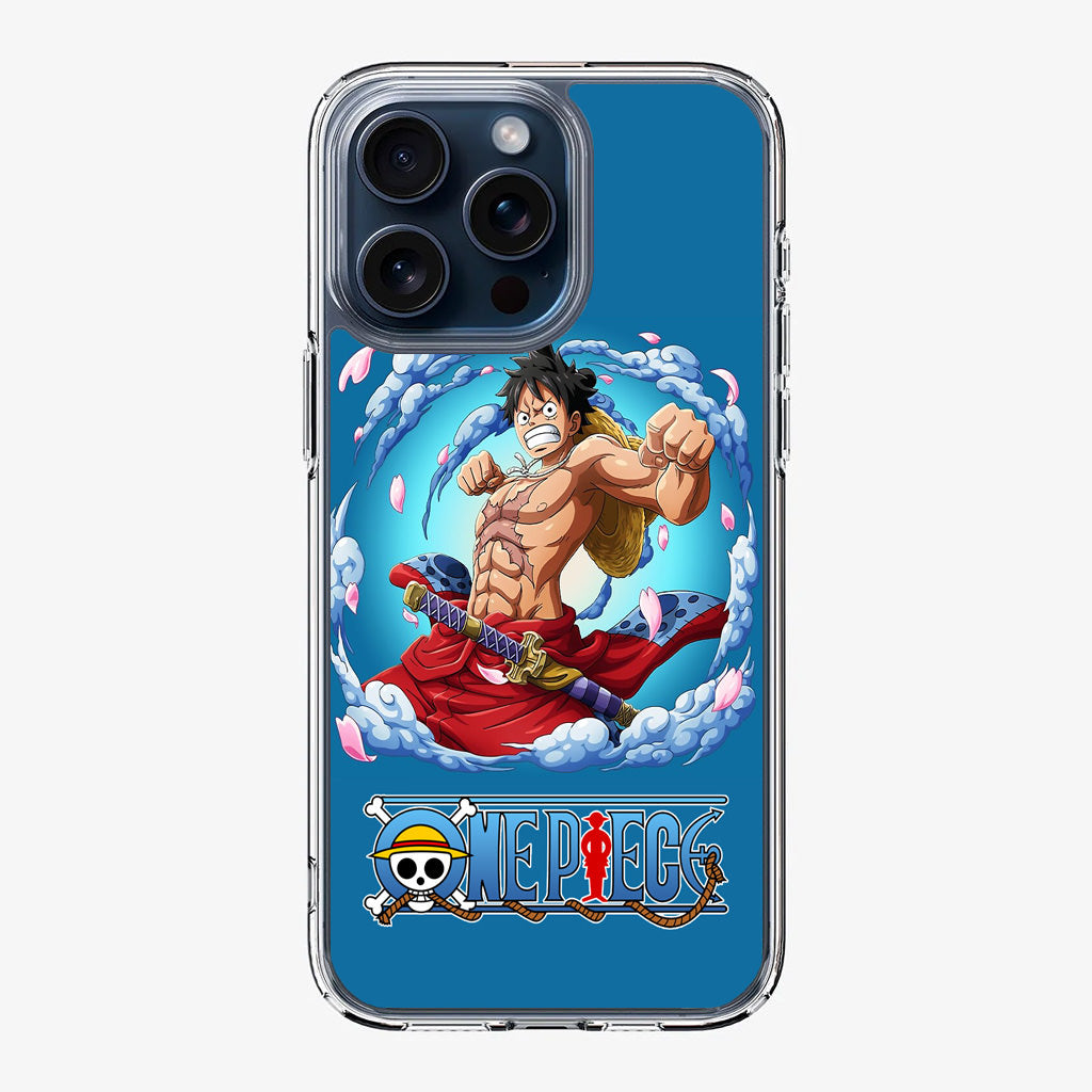 Luffy Arc Wano One Piece iPhone 15 Pro / 15 Pro Max Case