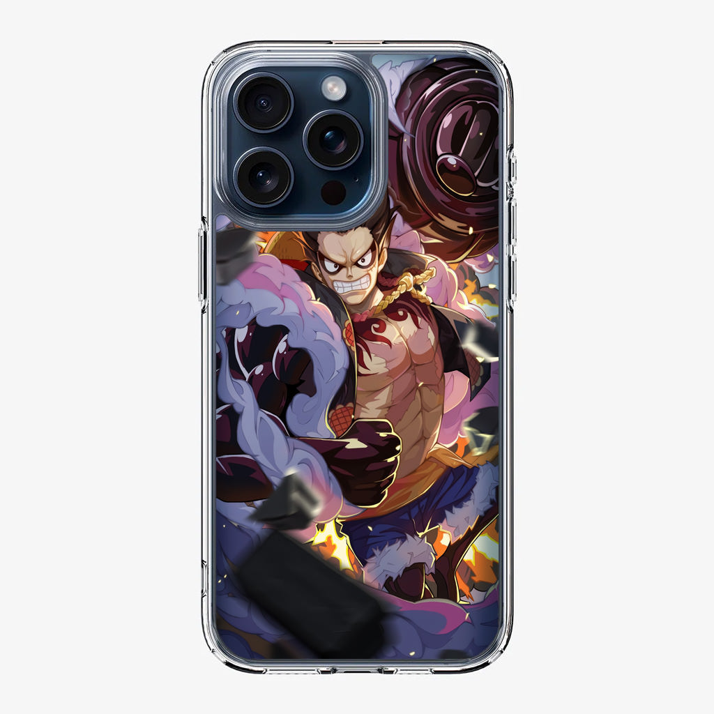 Luffy Gear 4 Kong Gun iPhone 15 Pro / 15 Pro Max Case