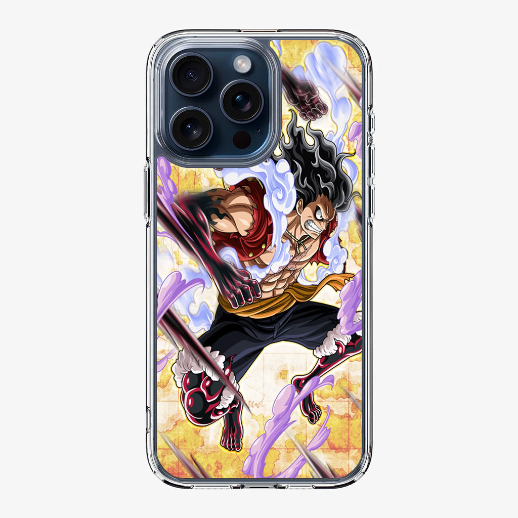 Luffy Gomu Gomu No Black Mamba iPhone 15 Pro / 15 Pro Max Case