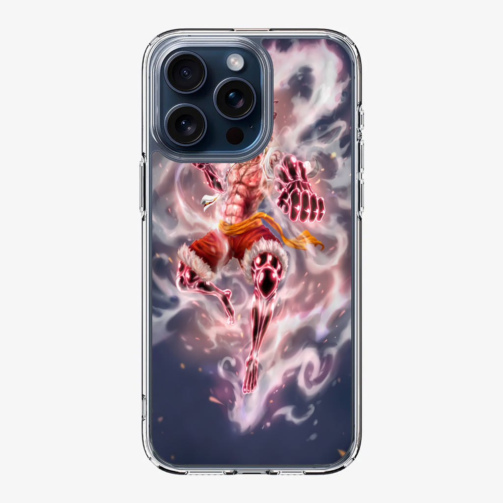 Luffy Snake Man Aura iPhone 15 Pro / 15 Pro Max Case