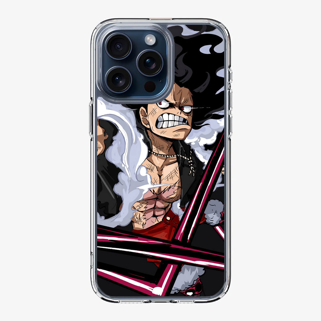 Luffy Snake Man Culverin Art iPhone 15 Pro / 15 Pro Max Case