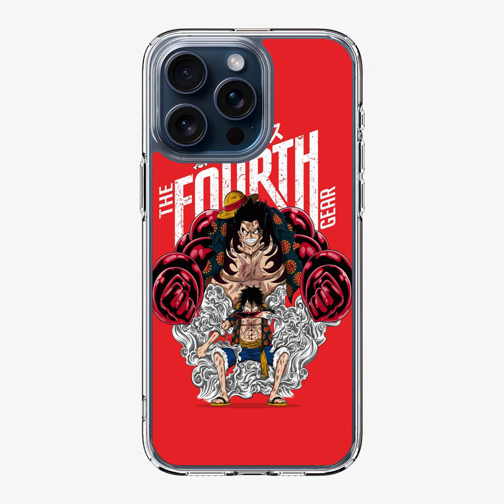 Luffy The Fourth Gear Red iPhone 15 Pro / 15 Pro Max Case