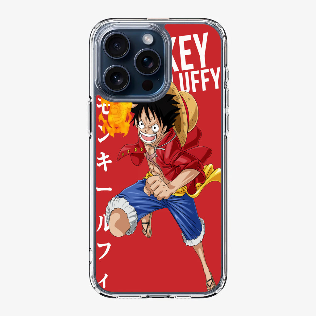 Monkey D Luffy iPhone 15 Pro / 15 Pro Max Case