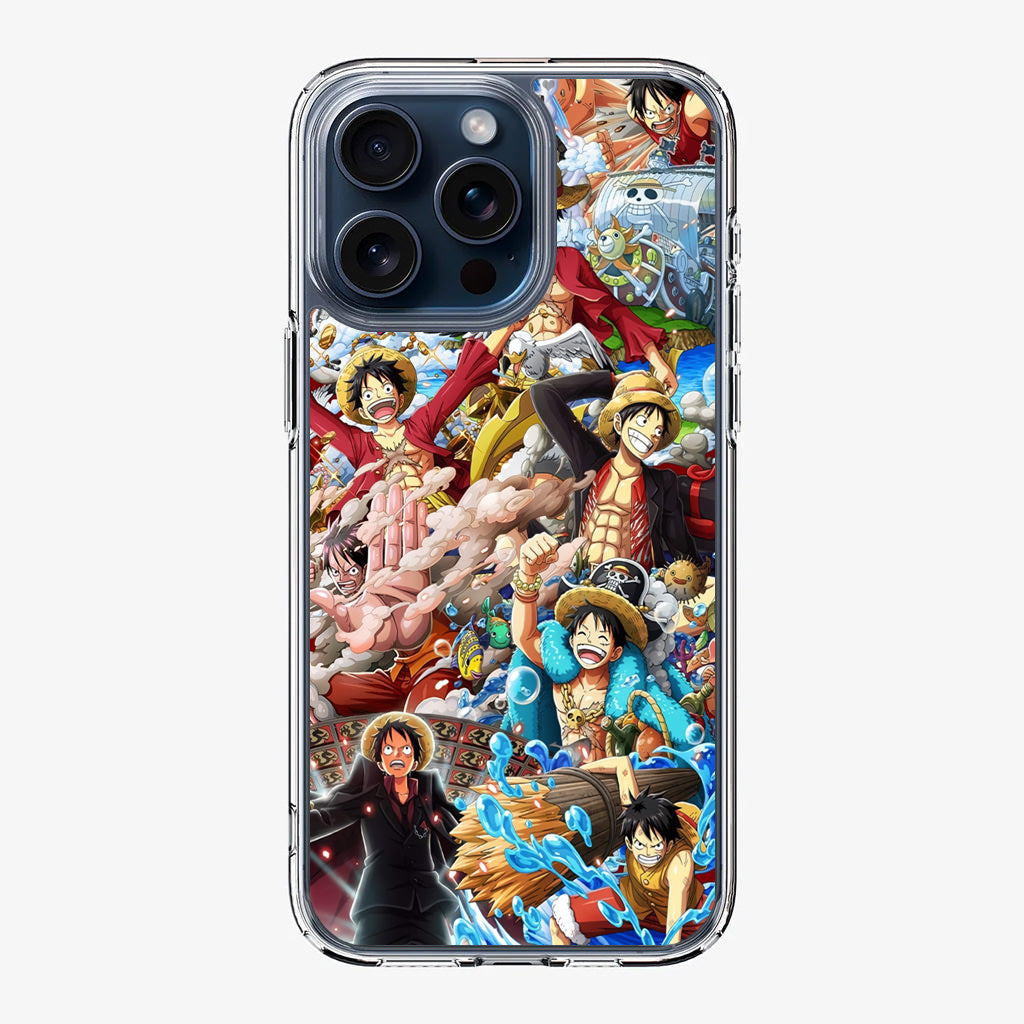 Monkey D Luffy Collections iPhone 15 Pro / 15 Pro Max Case