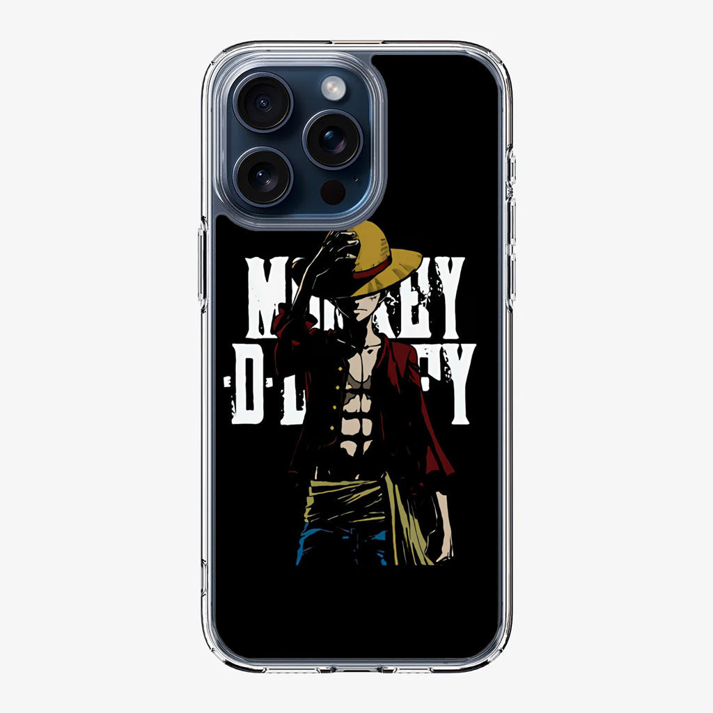 Monkey D Luffy Straw Hat iPhone 15 Pro / 15 Pro Max Case