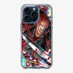 Red Hair Shanks iPhone 15 Pro / 15 Pro Max Case