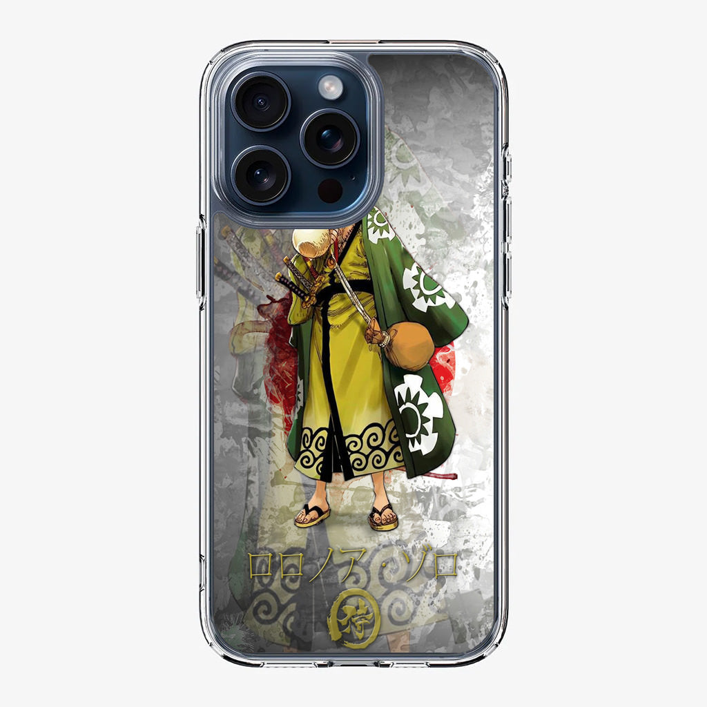 Roronoa Zoro Arc Wano iPhone 15 Pro / 15 Pro Max Case