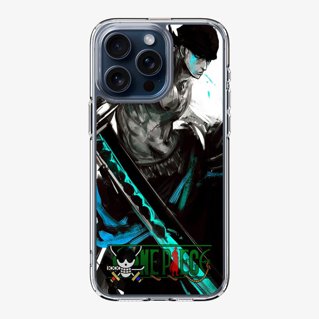 Roronoa Zoro One Piece iPhone 15 Pro / 15 Pro Max Case