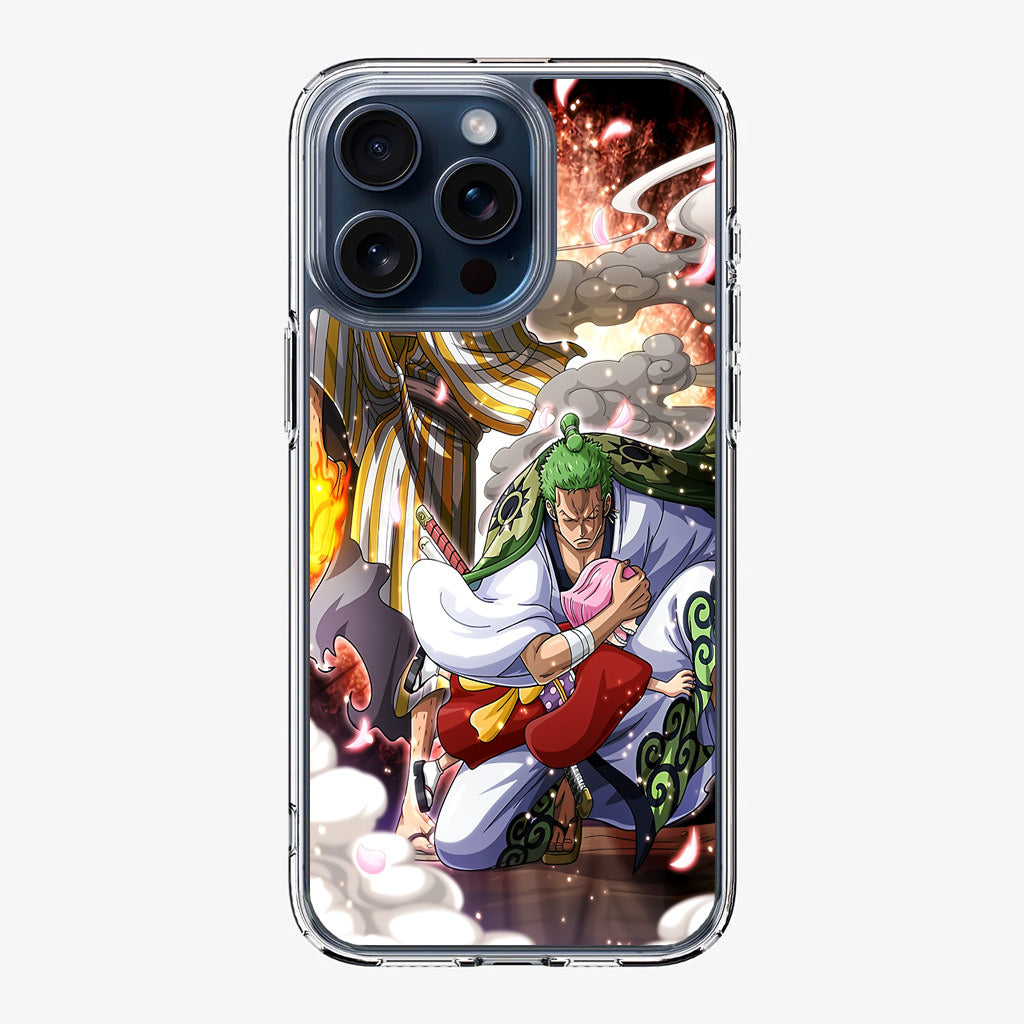 Sanji And Zoro Saving Otoko iPhone 15 Pro / 15 Pro Max Case