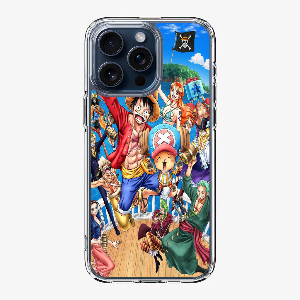 Straw Hat Pirates And Allies iPhone 15 Pro / 15 Pro Max Case