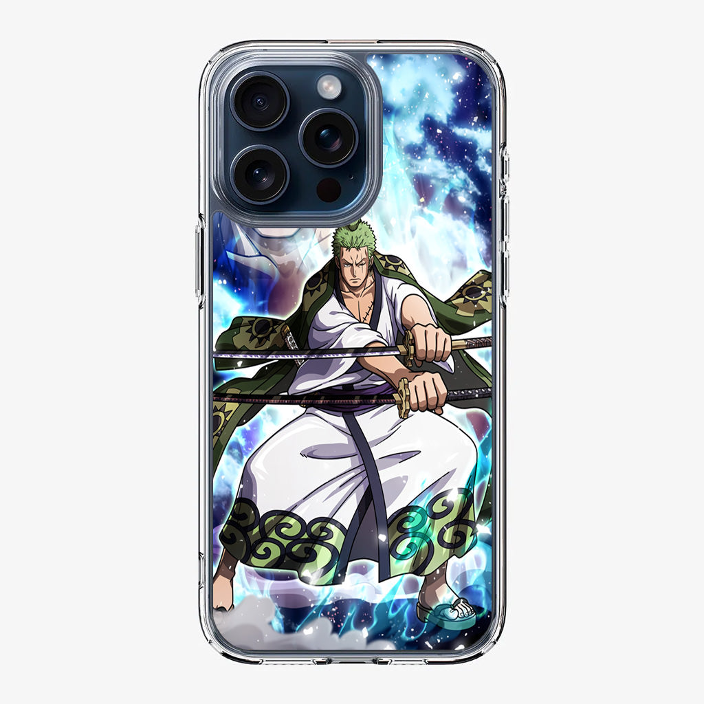 Zoro Two-Sword Style Arc Wano iPhone 15 Pro / 15 Pro Max Case