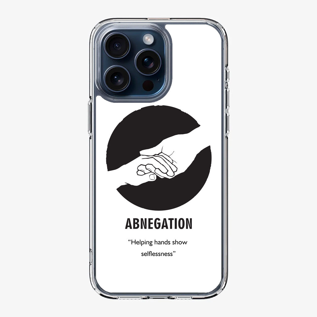 Abnegation Divergent Faction iPhone 15 Pro / 15 Pro Max Case