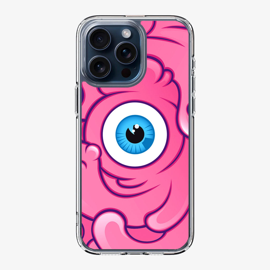 All Seeing Bubble Gum Eye iPhone 15 Pro / 15 Pro Max Case