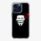Anonymous Blood Splashes iPhone 15 Pro / 15 Pro Max Case