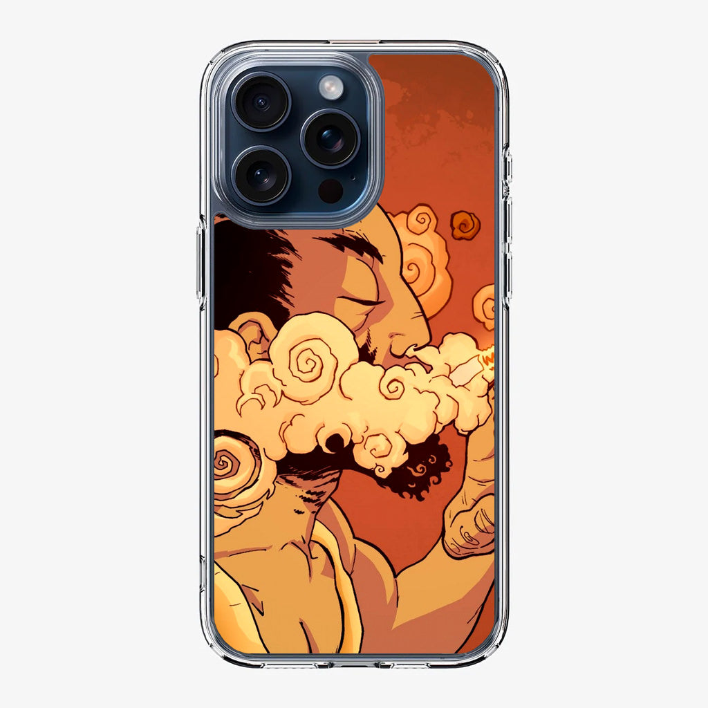 Artistic Psychedelic Smoke iPhone 15 Pro / 15 Pro Max Case